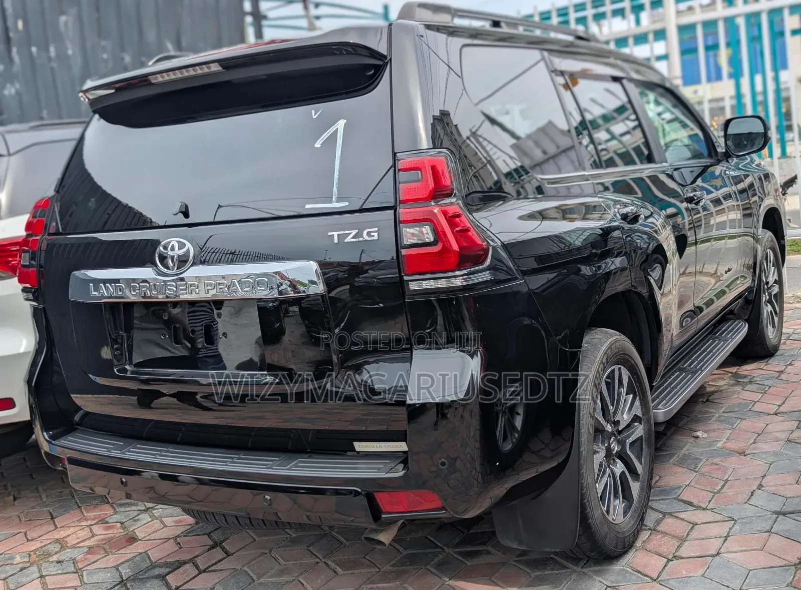 Toyota Land Cruiser Prado 2021 Burgundy