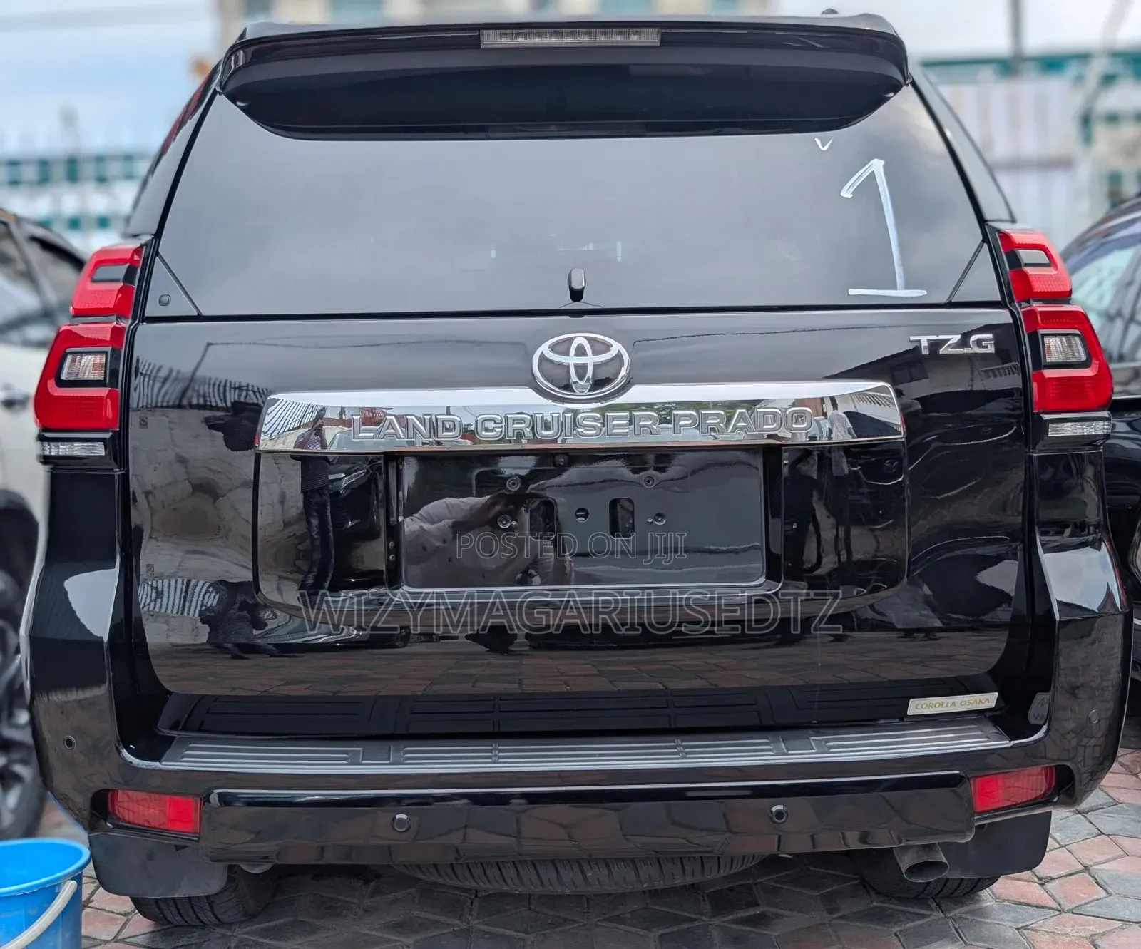 Toyota Land Cruiser Prado 2021 Burgundy
