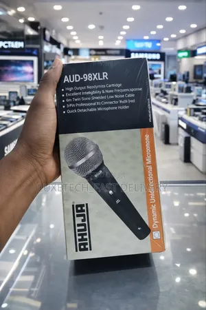 Ahuja Aud-98xlr Professional Unidirectional Wired Dynamic Microphone