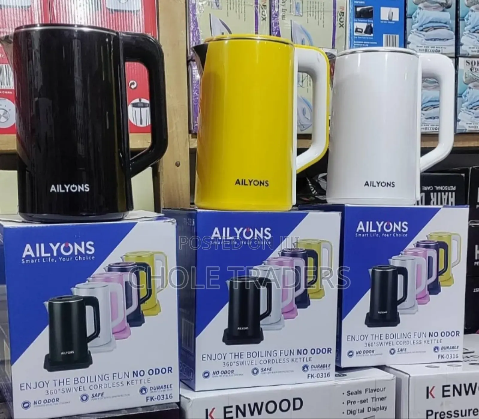 1.8l Ailyons Cordless Kettle(Fk-0316)