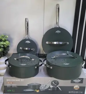 Uekeen Original Cookware (Cast Iron) Set 8pcs