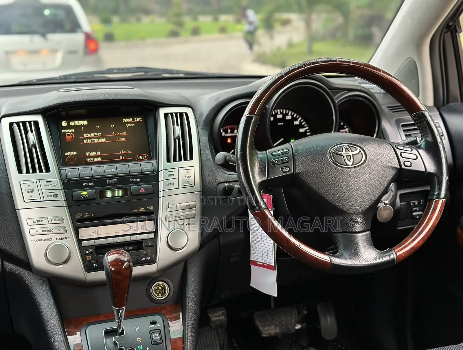 Toyota Harrier 2008 Matt Black