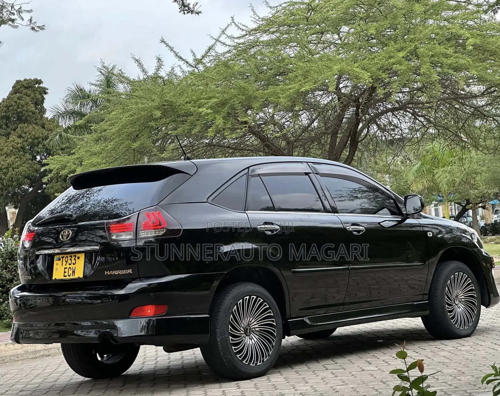 Toyota Harrier 2008 Matt Black