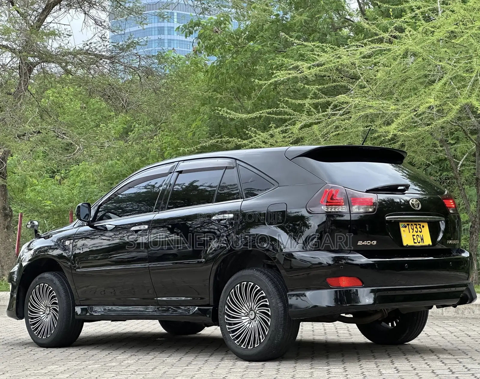 Toyota Harrier 2008 Matt Black