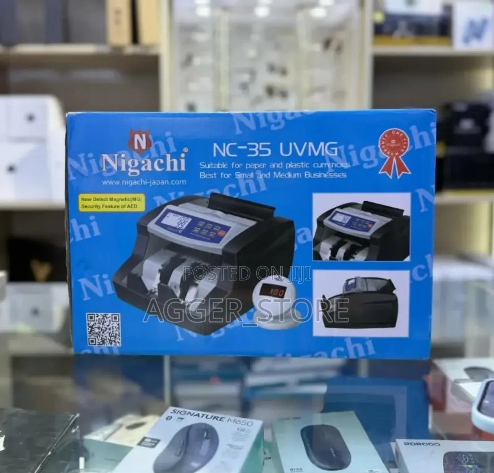Nigachi Nc-35 Uvmg Bill Counter