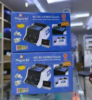 Nigachi Nc-85 Uv/Mg/Touch Bill Counter With Fake Detection