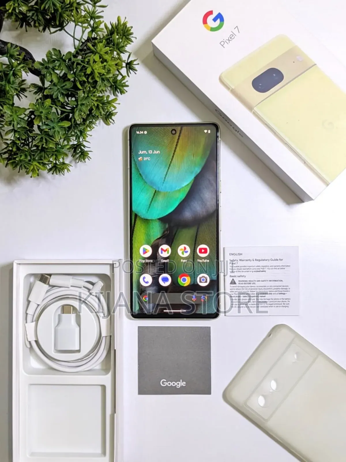 New Google Pixel 7 128 GB Yellow