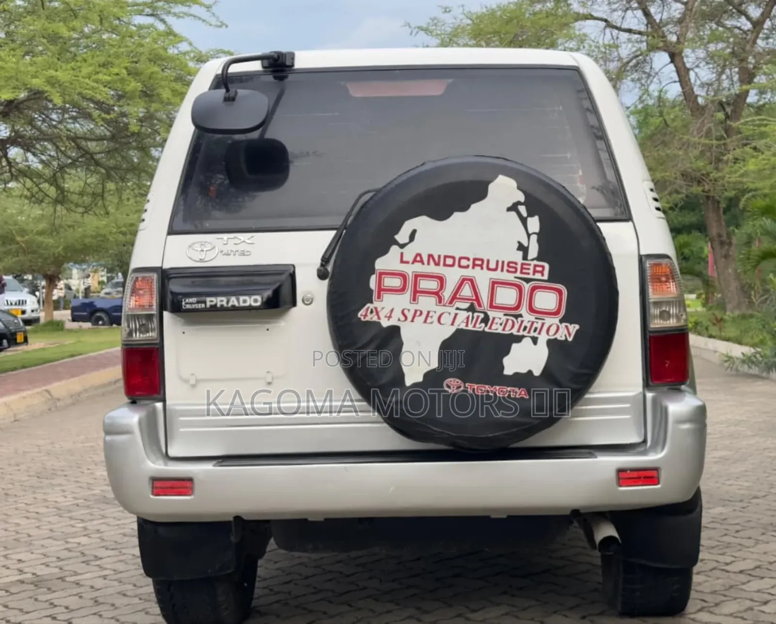 Toyota Land Cruiser Prado 1999 White