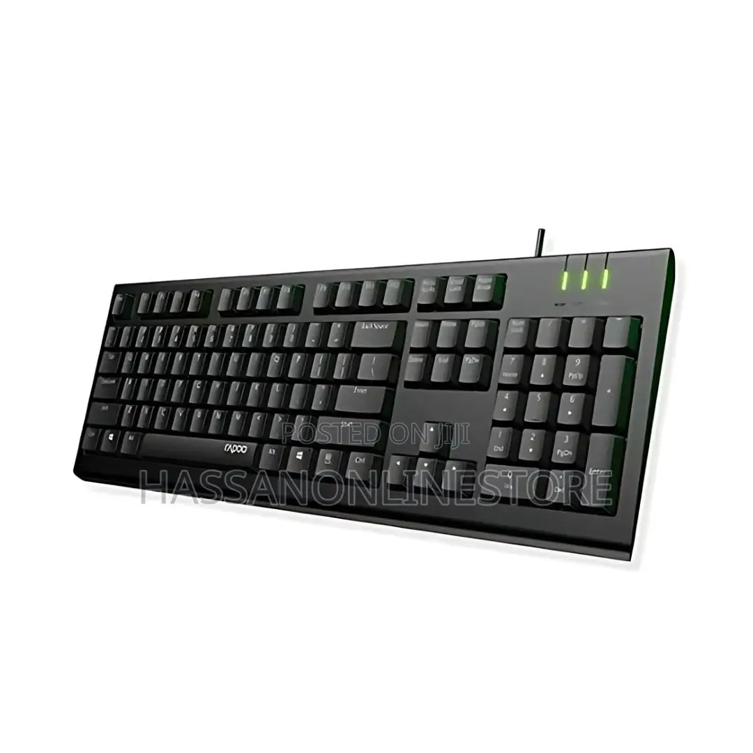 Rapoo Nk1900 Wired Usb Keyboard - Black