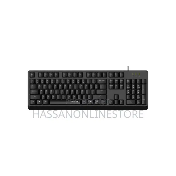 Rapoo Nk1900 Wired Usb Keyboard - Black