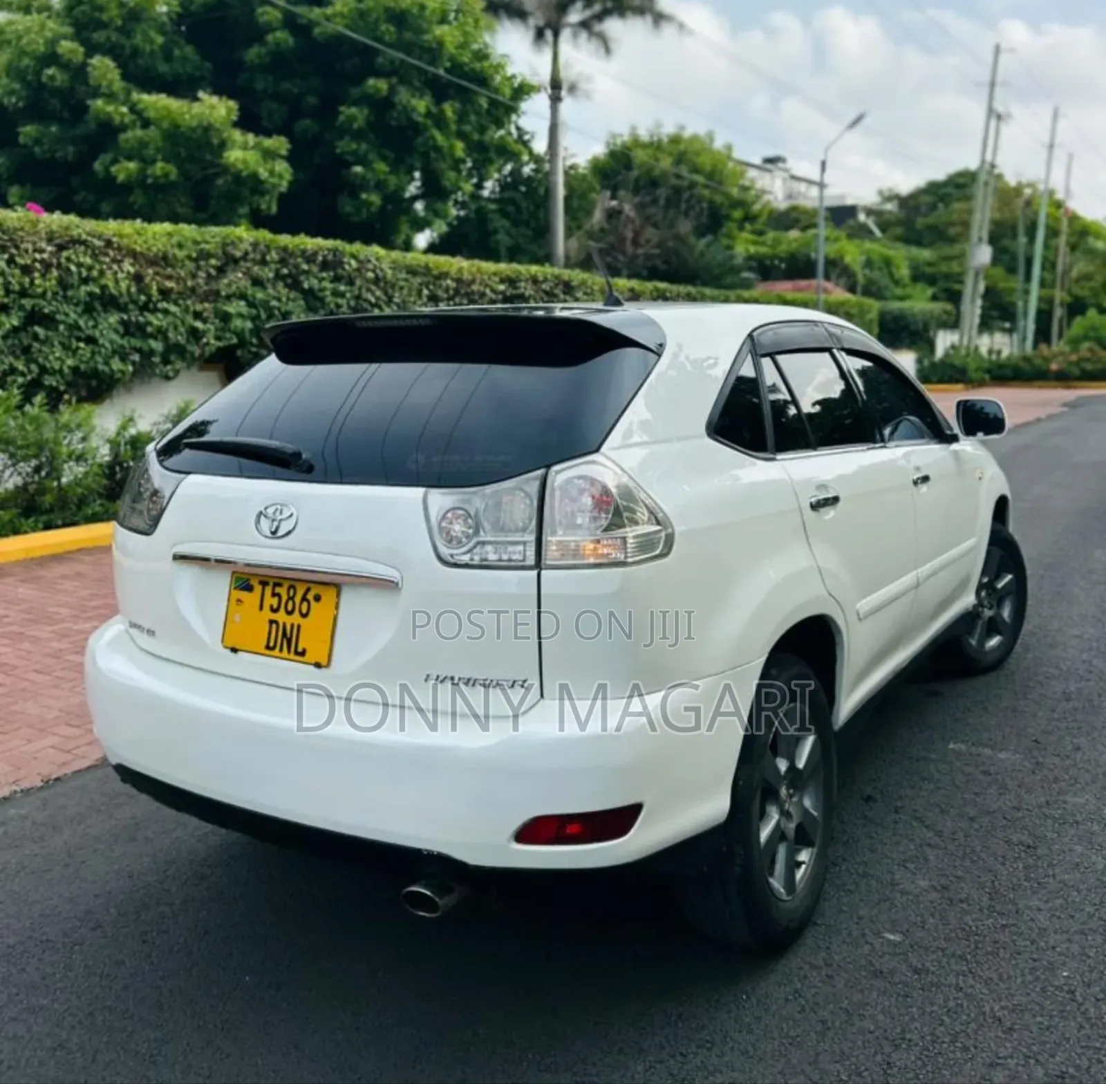 Toyota Harrier 2008 White