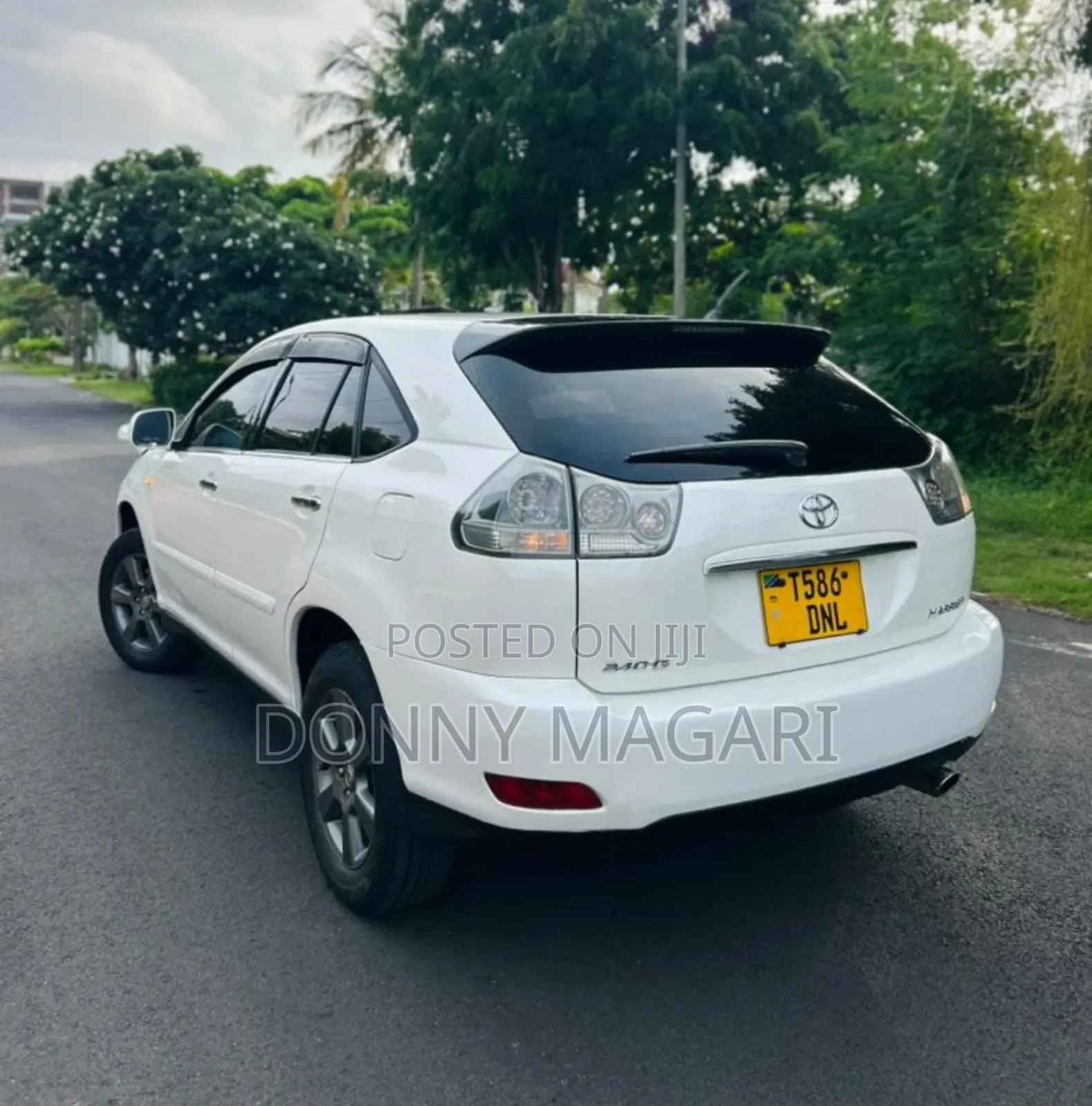 Toyota Harrier 2008 White