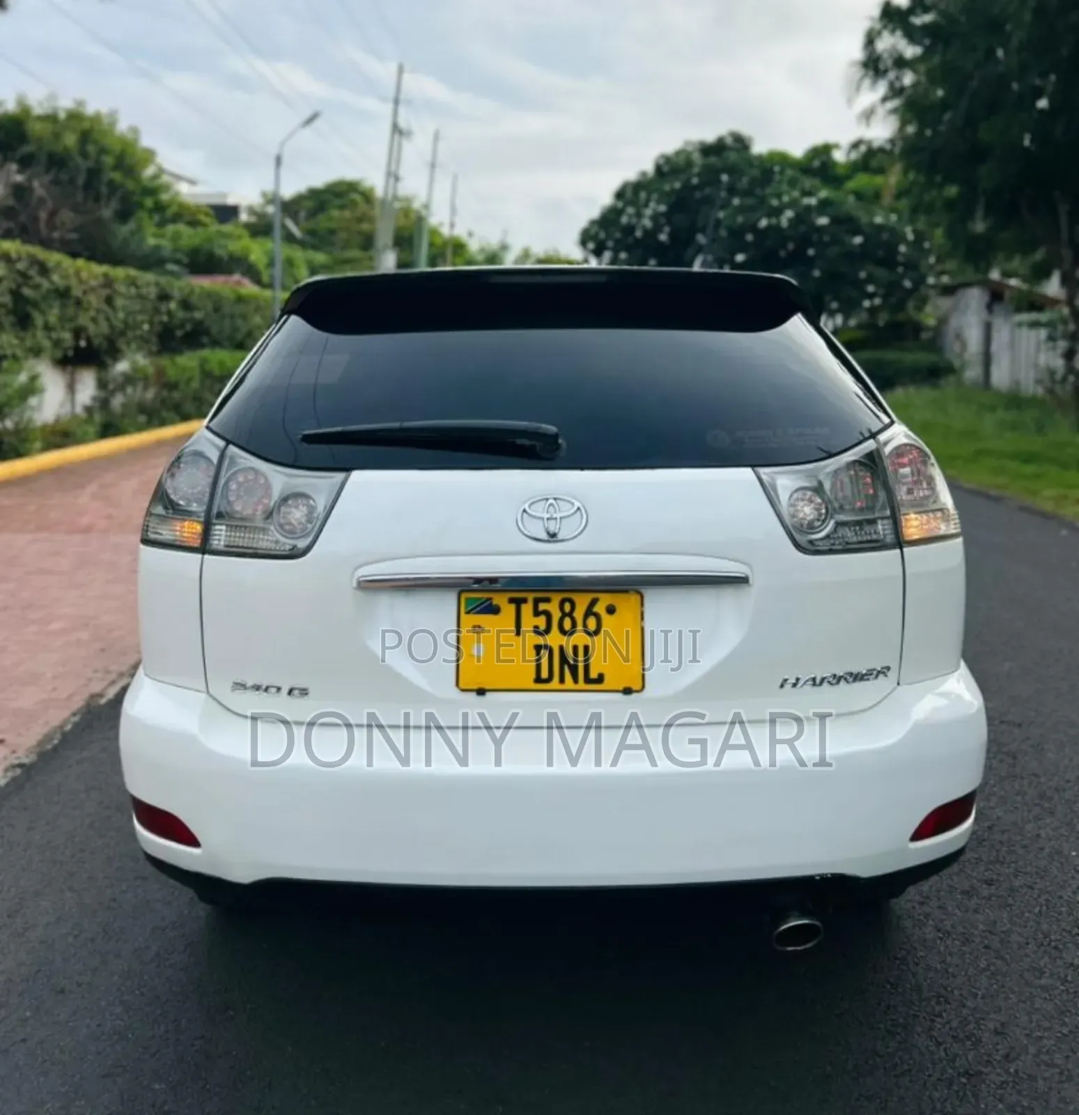 Toyota Harrier 2008 White
