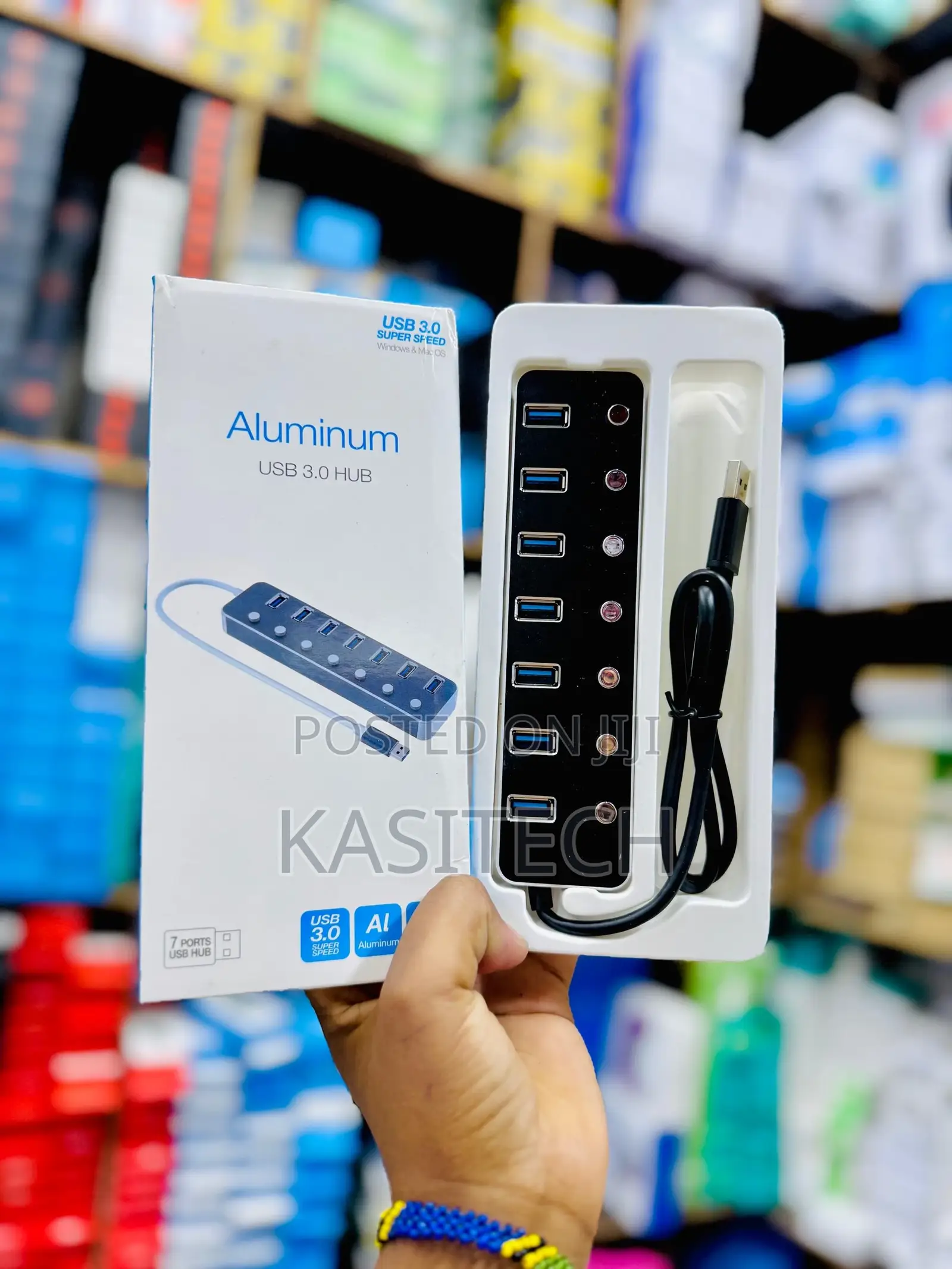 Original Aluminium Usb Hub 3.0