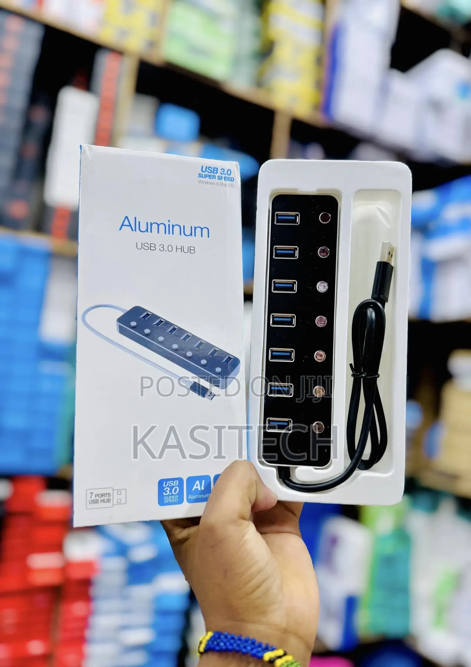 Original Aluminium Usb Hub 3.0