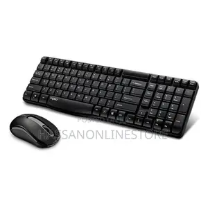 Rapoo X1800s Wireless Keyboard - Black
