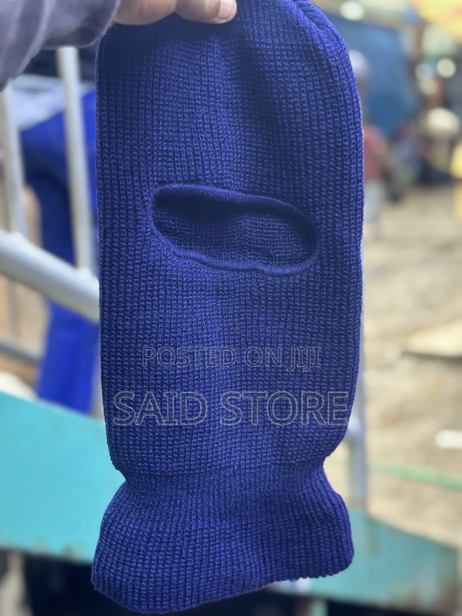 One-Hole Balaclava Knitted Hats Cosplay Ninja Tactical Full Face