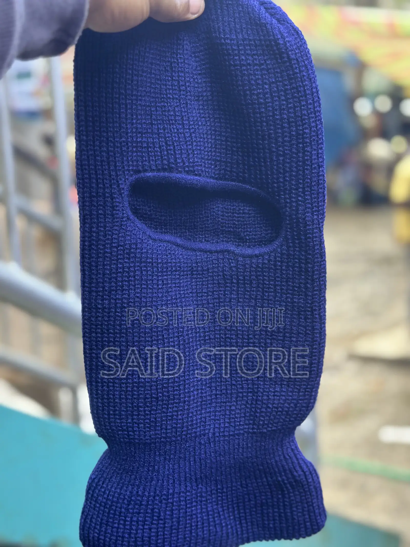 One-Hole Balaclava Knitted Hats Cosplay Ninja Tactical Full Face