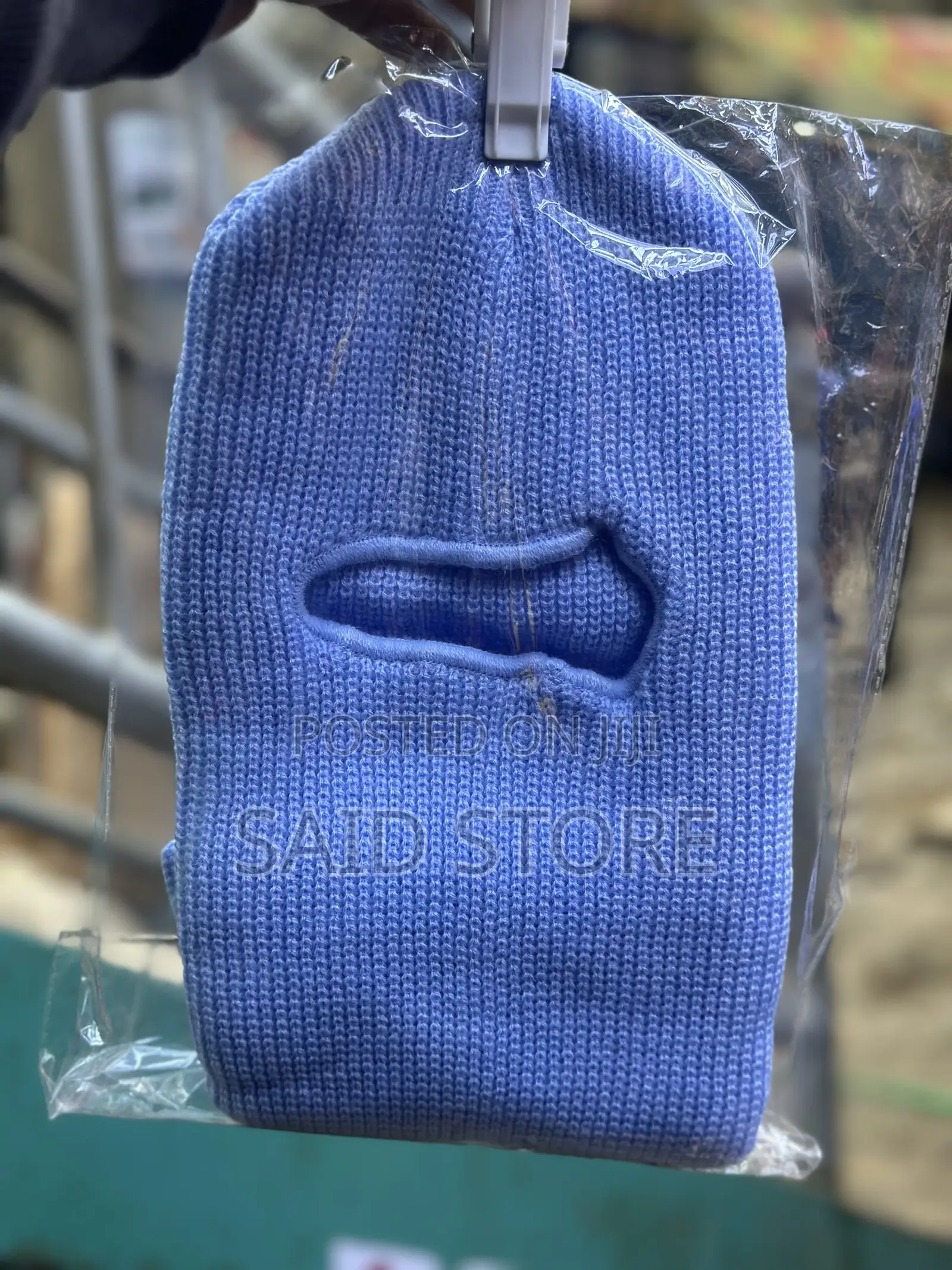 One-Hole Balaclava Knitted Hats Cosplay Ninja Tactical Full Face