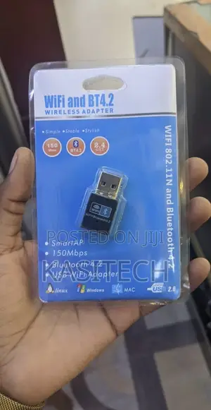 Dual Dongle With Both Wifi Bluetooth