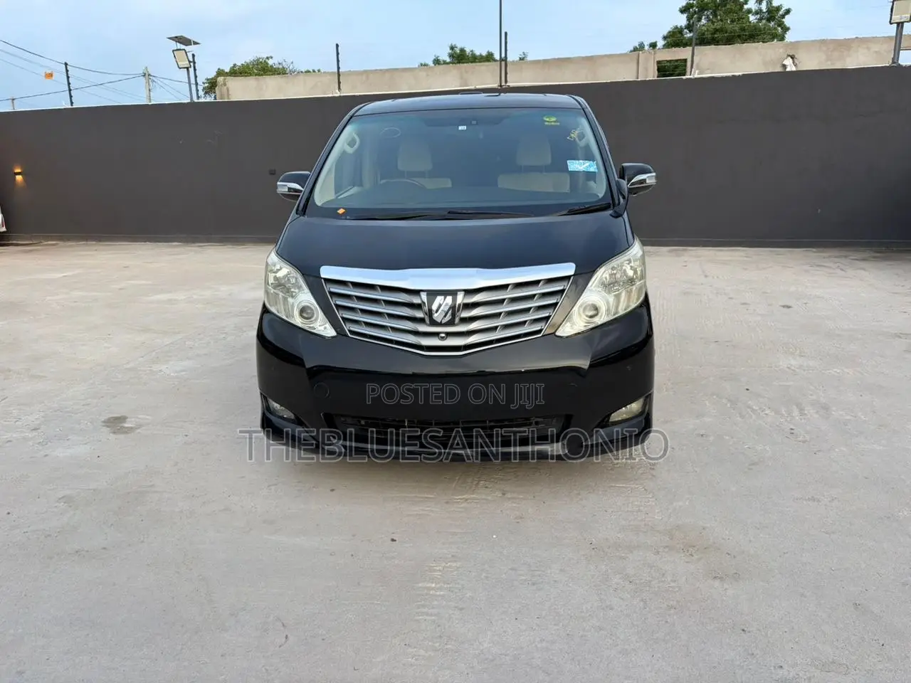 Toyota Alphard 2008 Black
