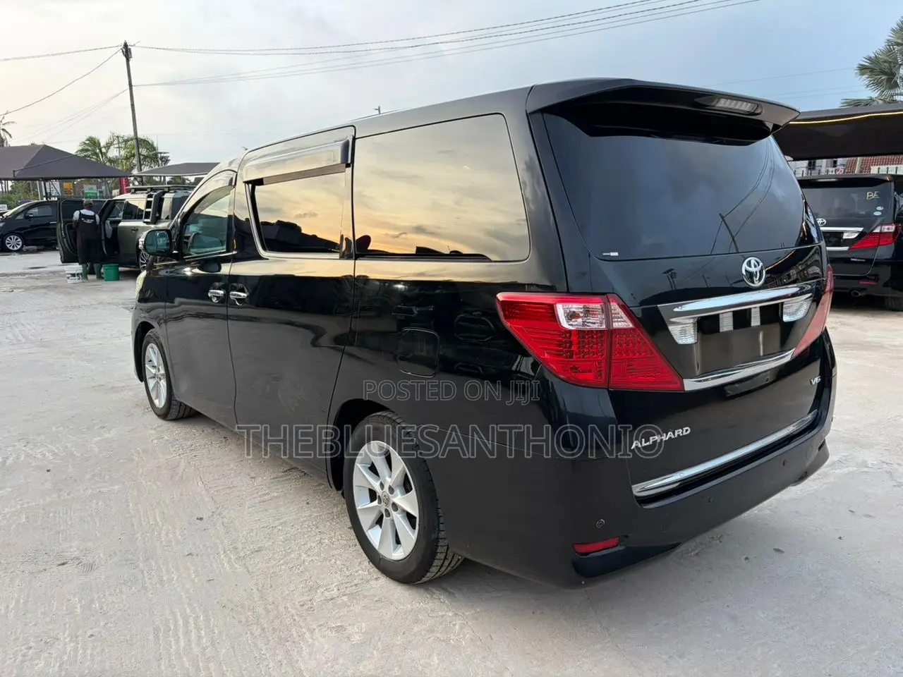Toyota Alphard 2008 Black