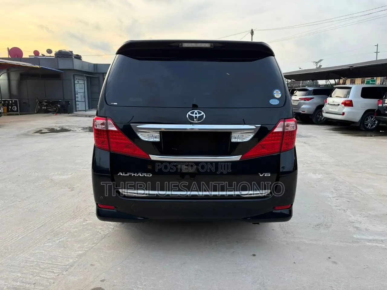 Toyota Alphard 2008 Black
