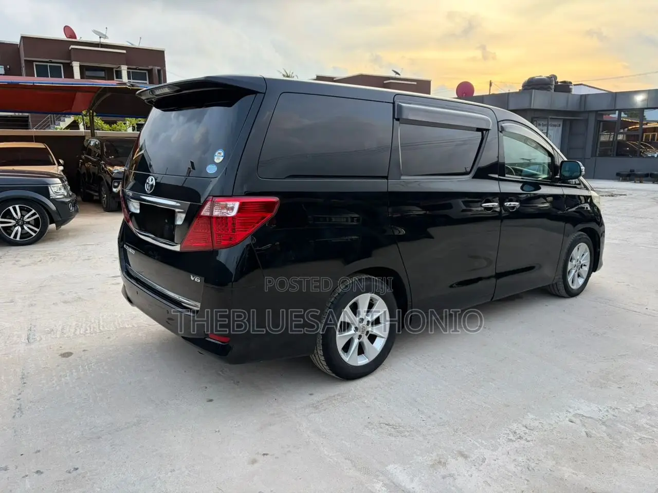 Toyota Alphard 2008 Black