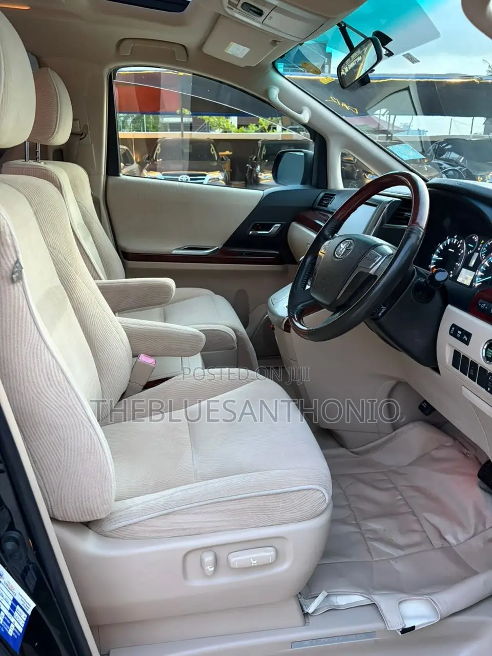 Toyota Alphard 2008 Black