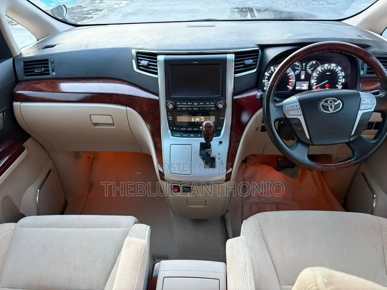 Toyota Alphard 2008 Black