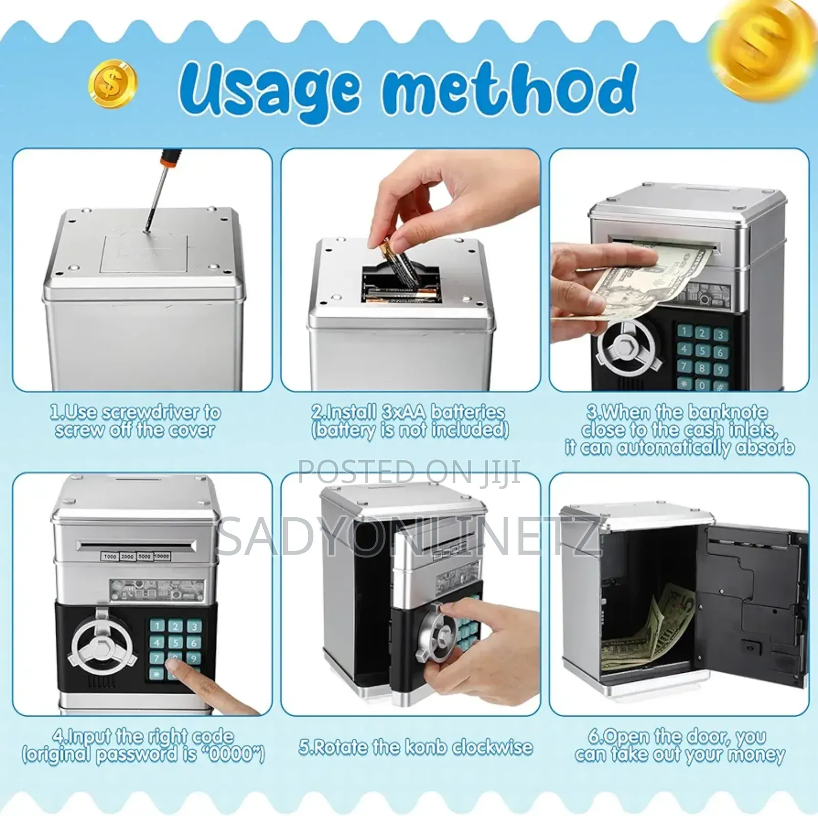 Piggy Bank For Children