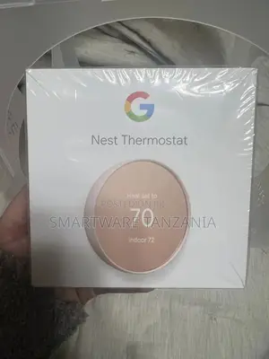 Google Nest Energy Saving Smart Thermostat With Modern Design