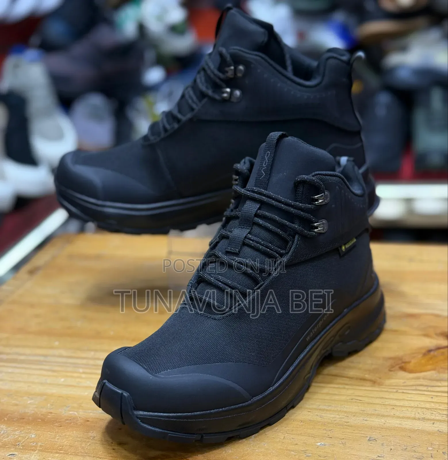 Vicco High'cut Leather Shoes