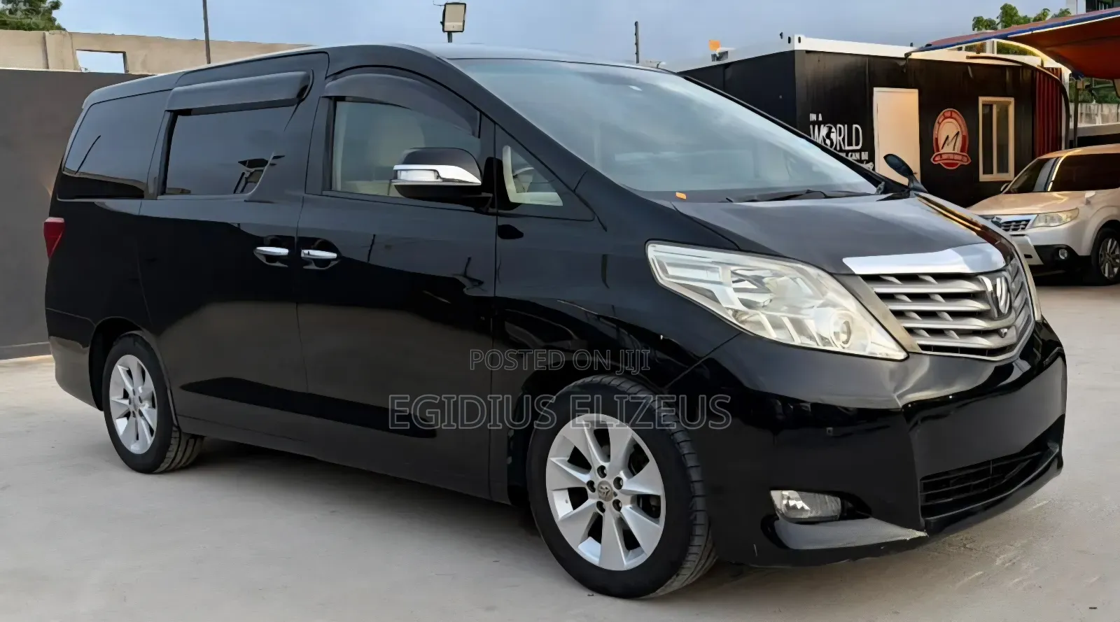 Toyota Alphard 2008 Black