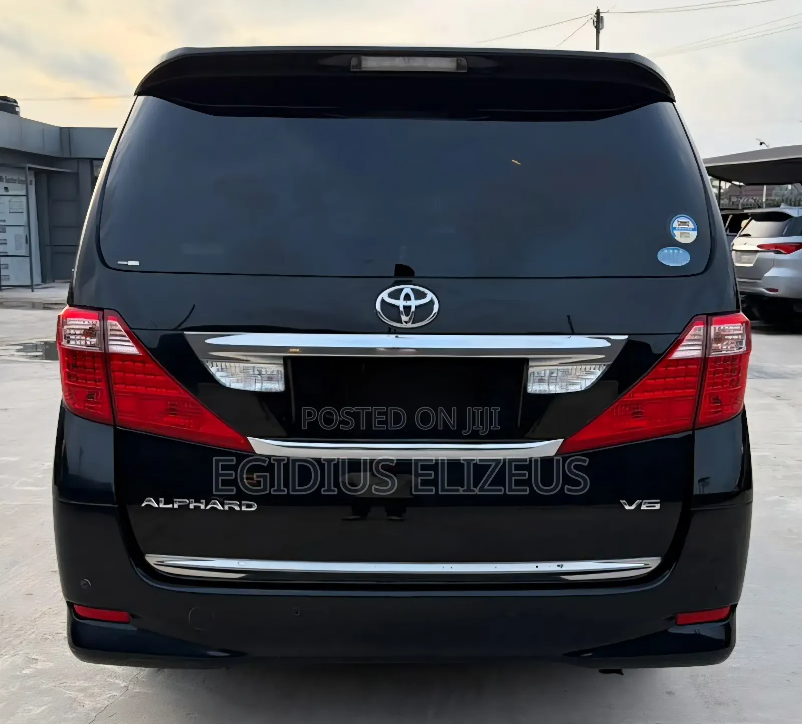 Toyota Alphard 2008 Black