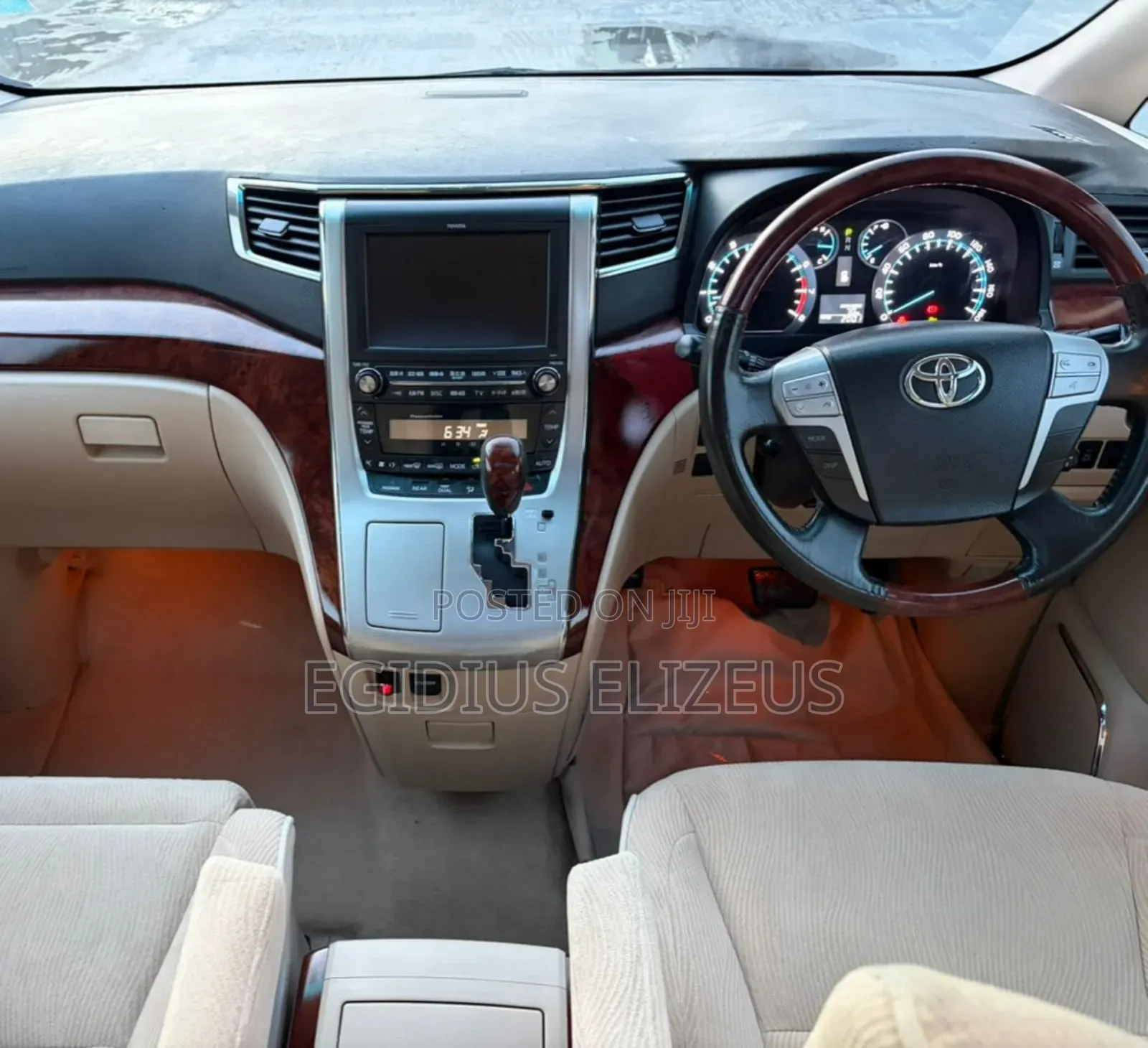 Toyota Alphard 2008 Black