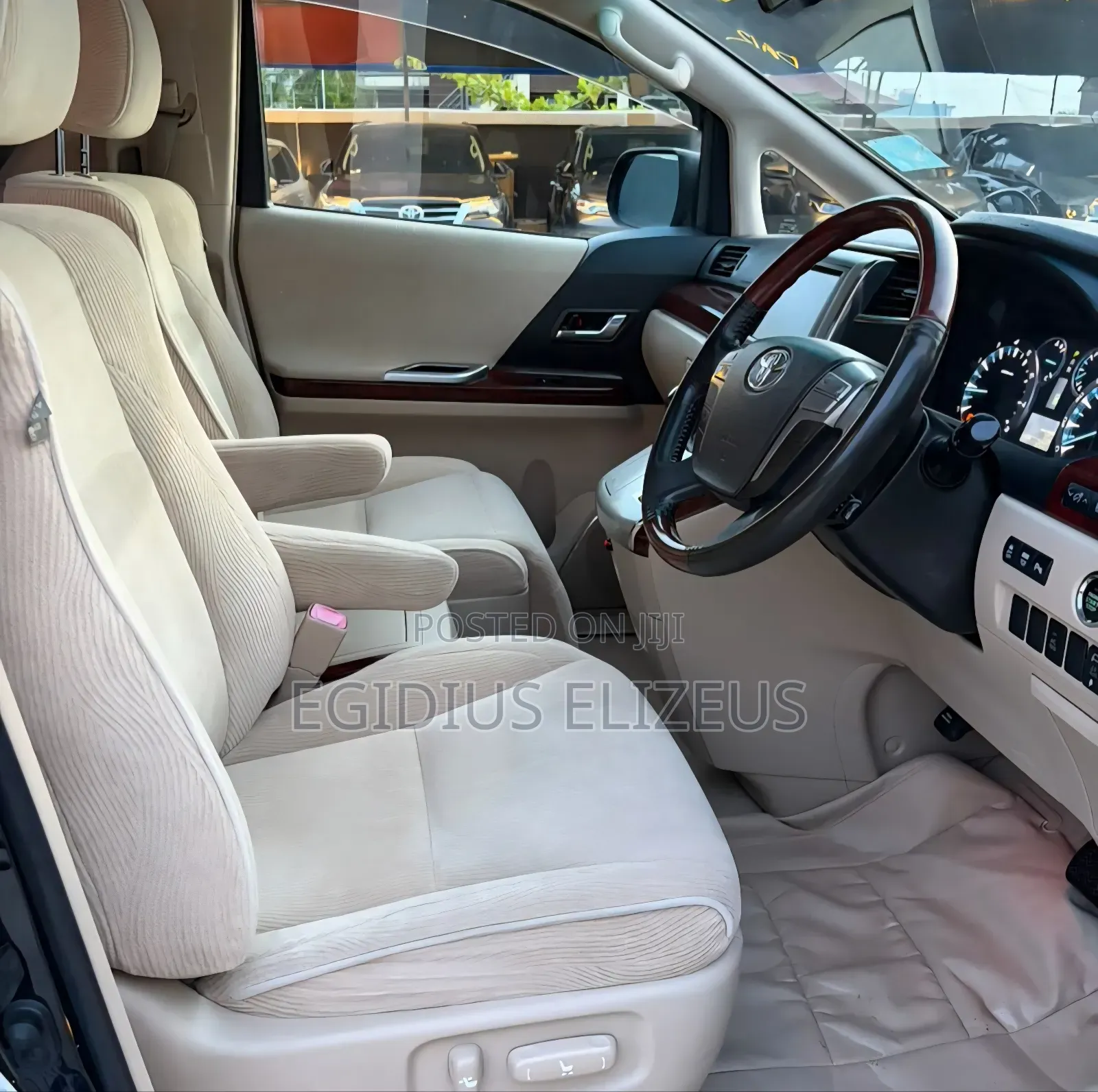 Toyota Alphard 2008 Black