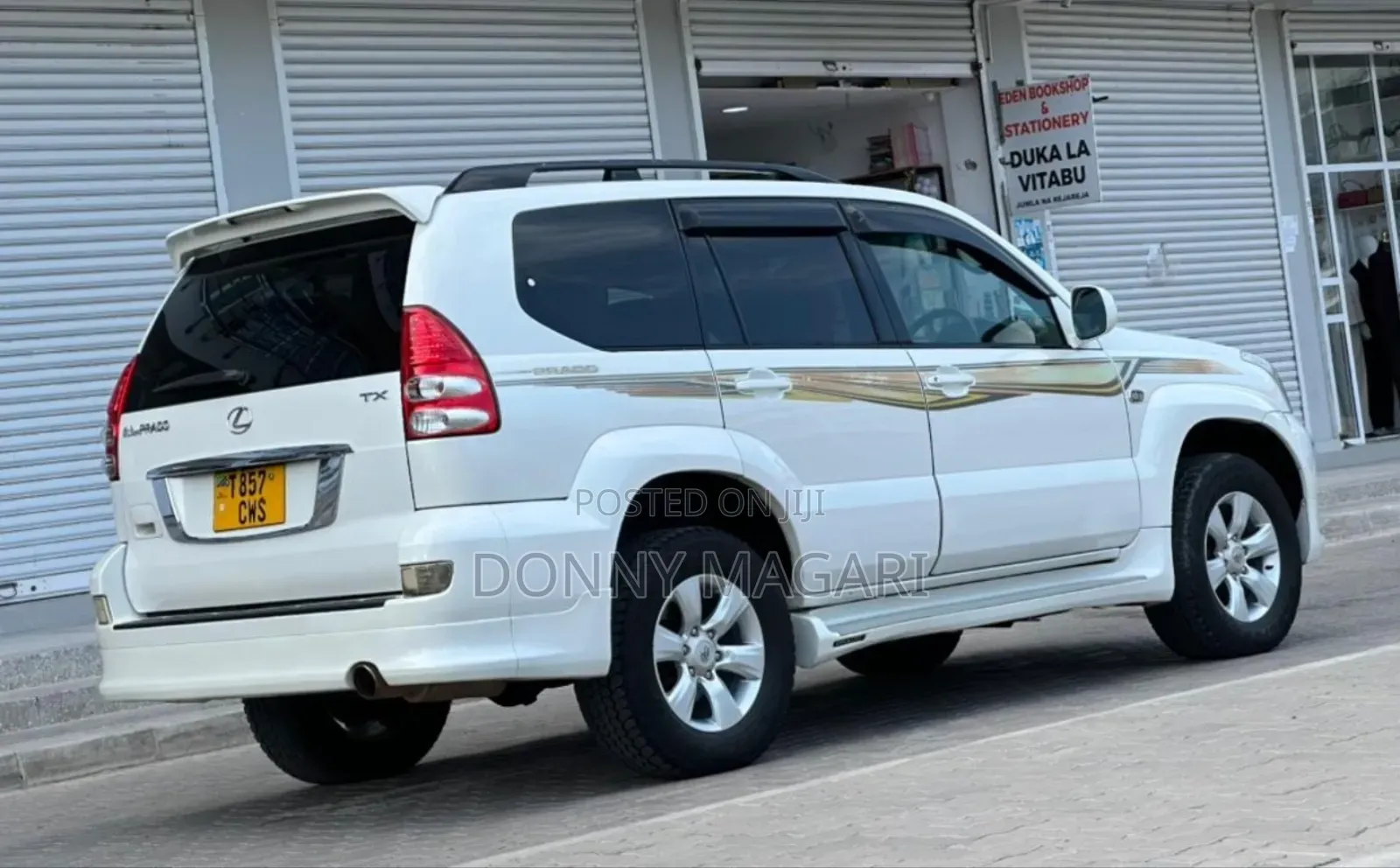 Toyota Land Cruiser Prado 2007 White