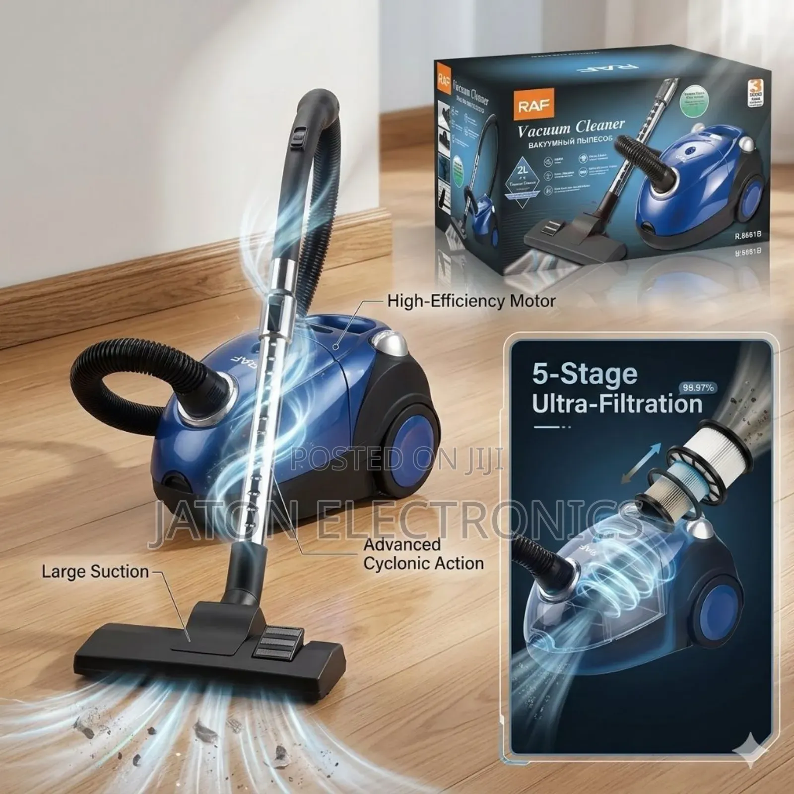 Raf Vaccum Cleaner 2liter