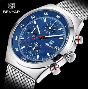 Benyar Watch Siver-Blue