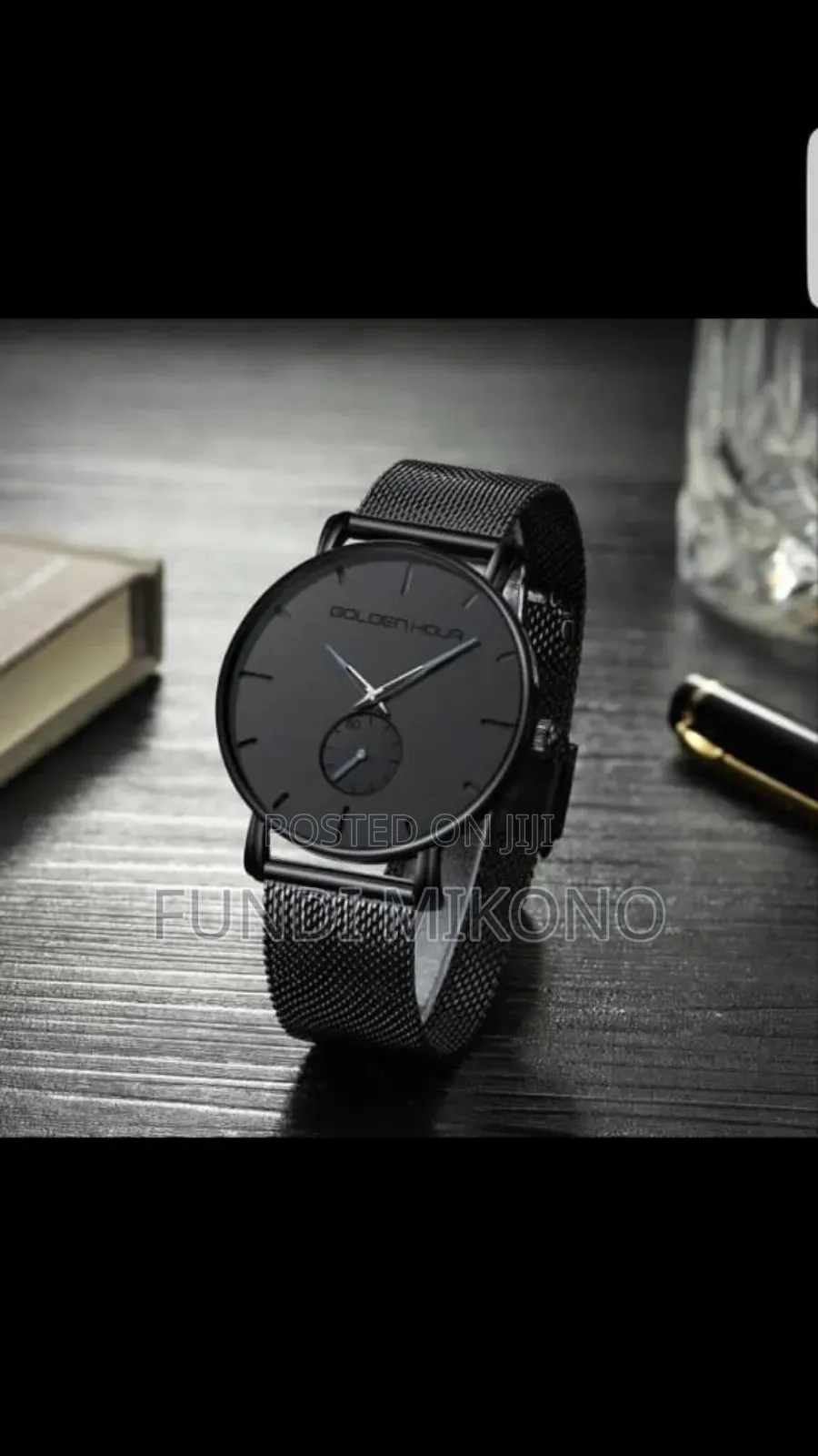 Golden Hour 127 Stylish Watch