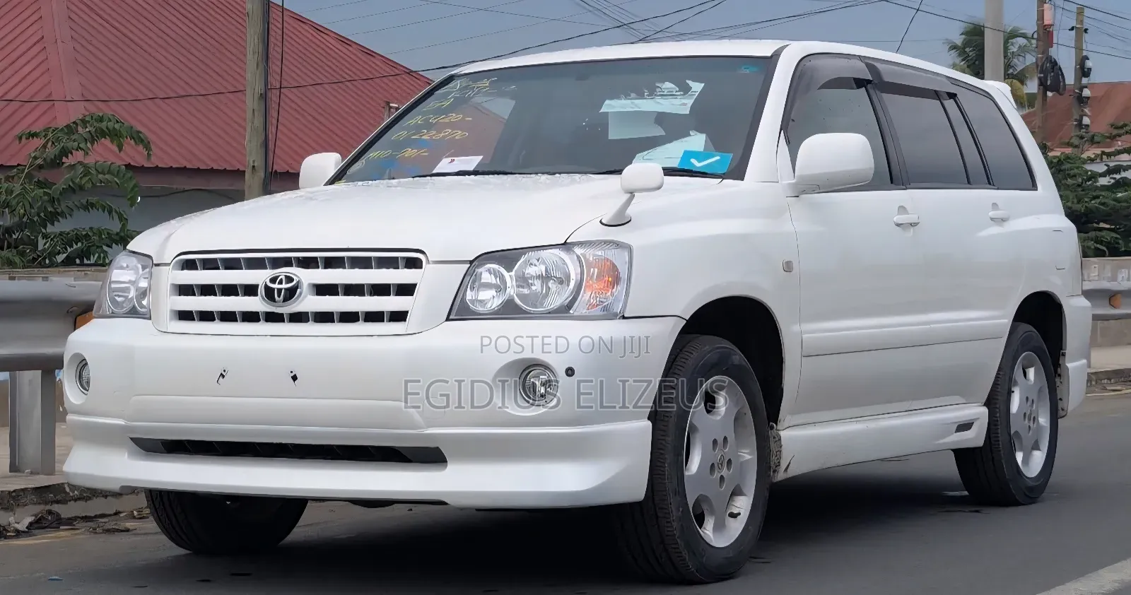 Toyota Kluger 2005 White