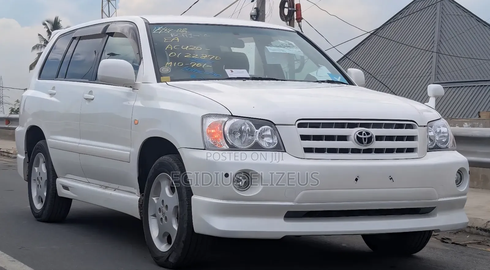 Toyota Kluger 2005 White