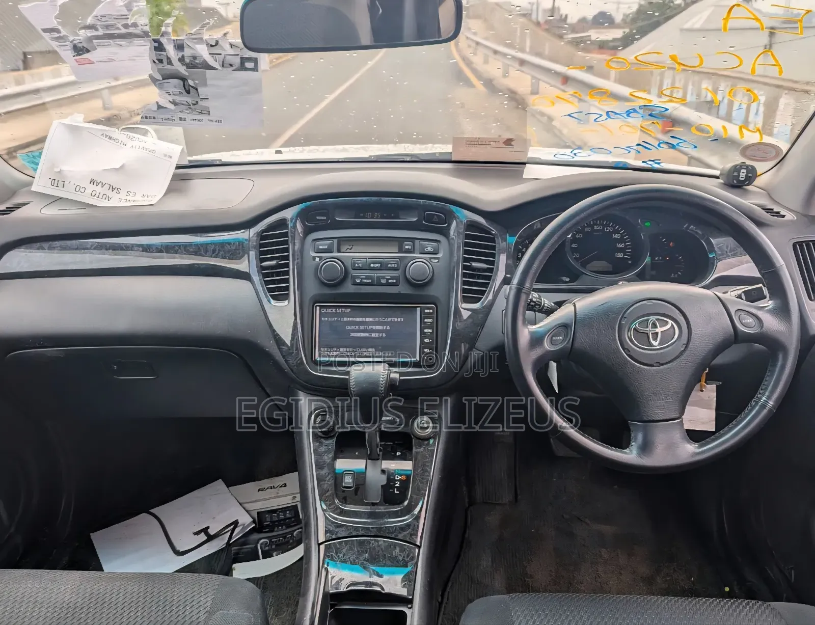Toyota Kluger 2005 White