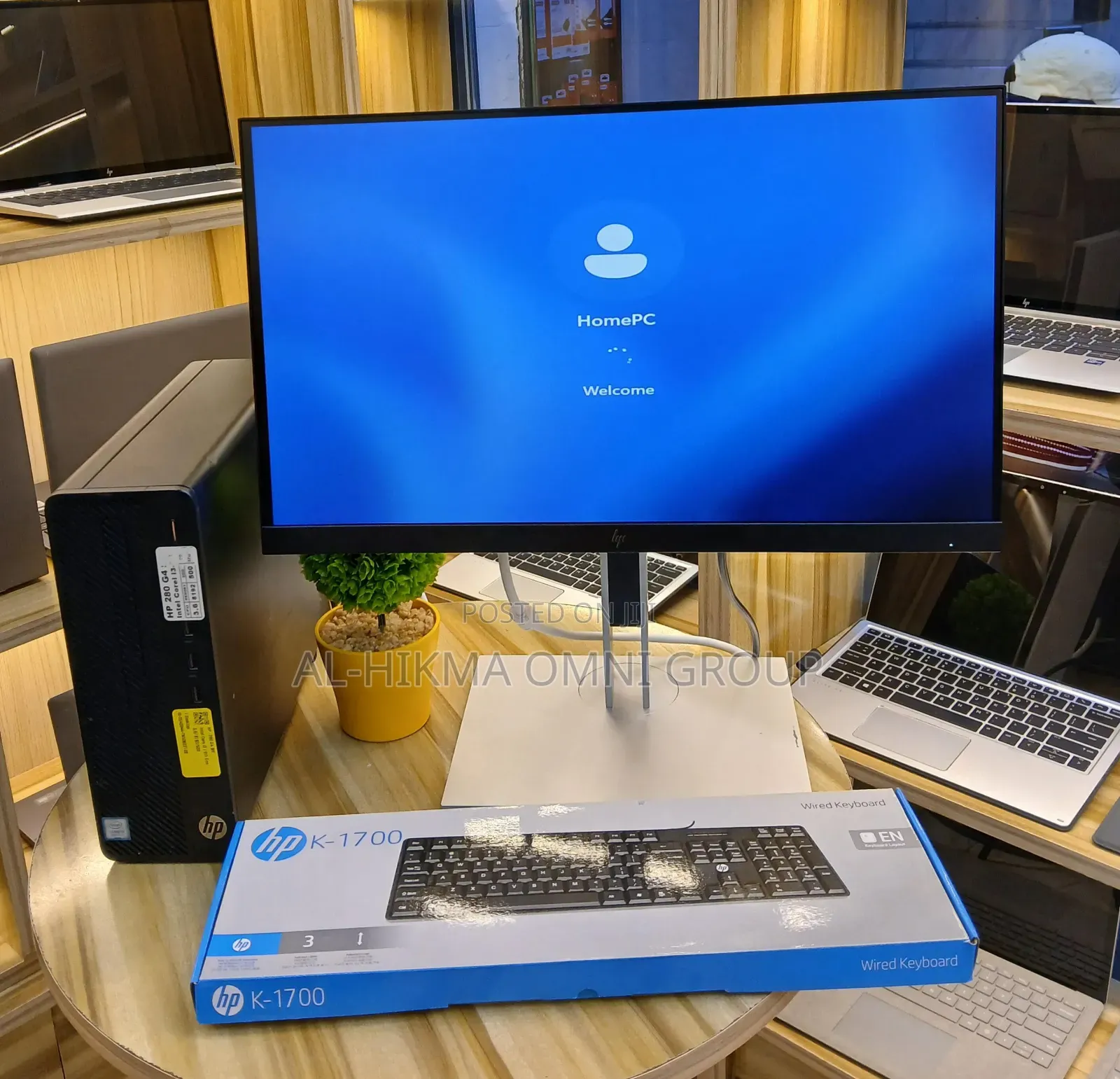 Desktop Computer HP 280 G3 8GB Intel Core i3 SSD 500GB