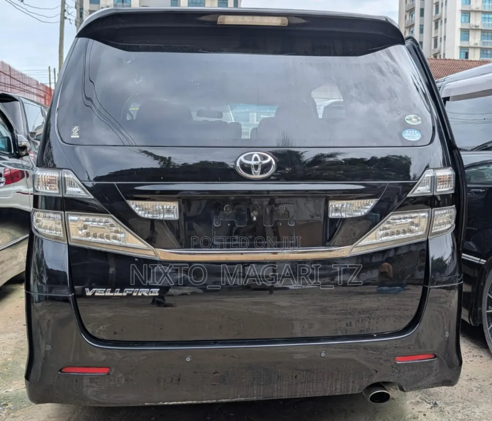 Toyota Vellfire 2009 Black