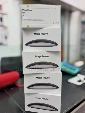 Apple Magic Mouse (Usb-C) - Wireless and Rechargeable (Black)