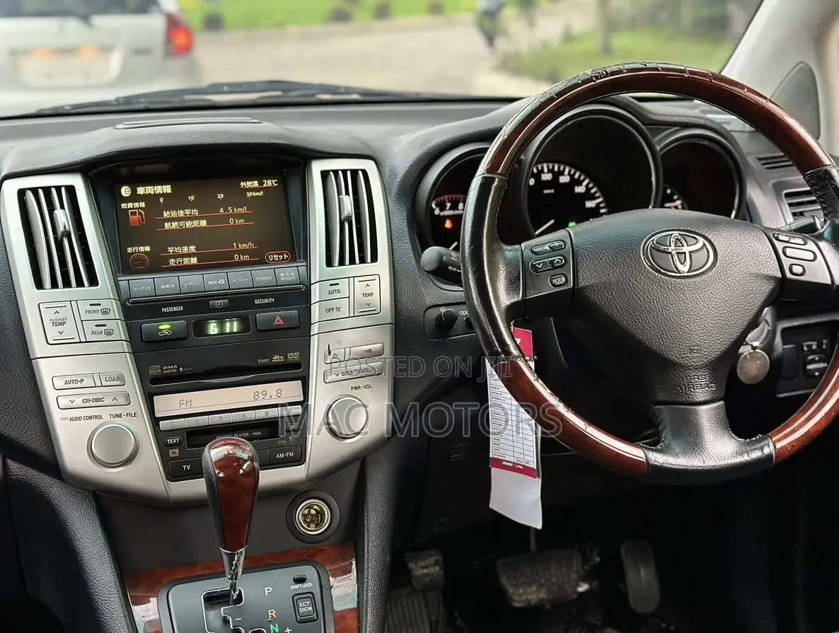 Toyota Harrier 2008 Black