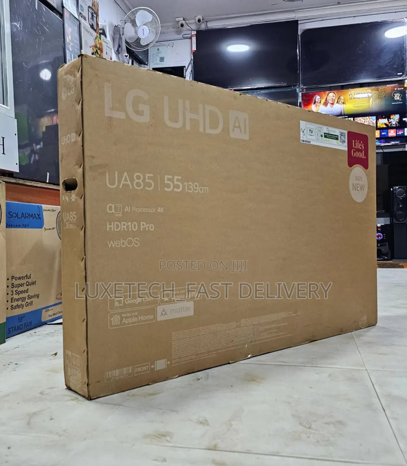 Lg 55-Inches Uhd Ai Smart Tv Ua85 Model - 2025