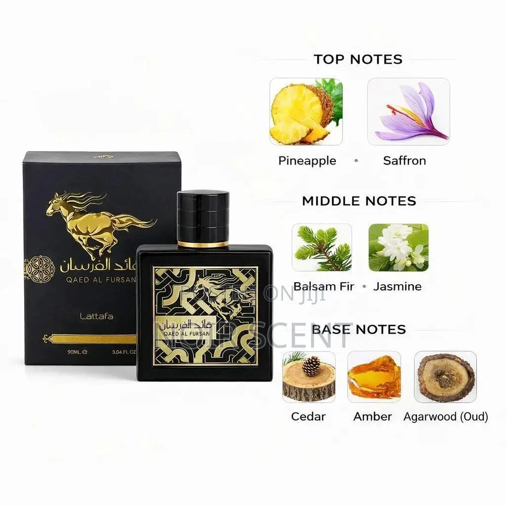 Lattafa Qaed Al Fursan – Sweet Pineapple Scent